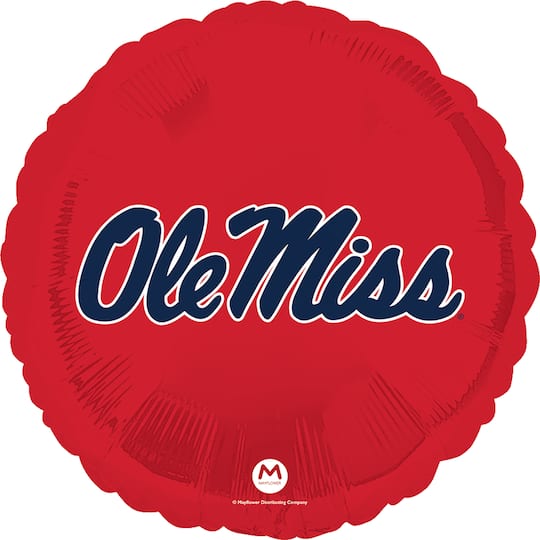 18" University of Mississippi Foil Balloon